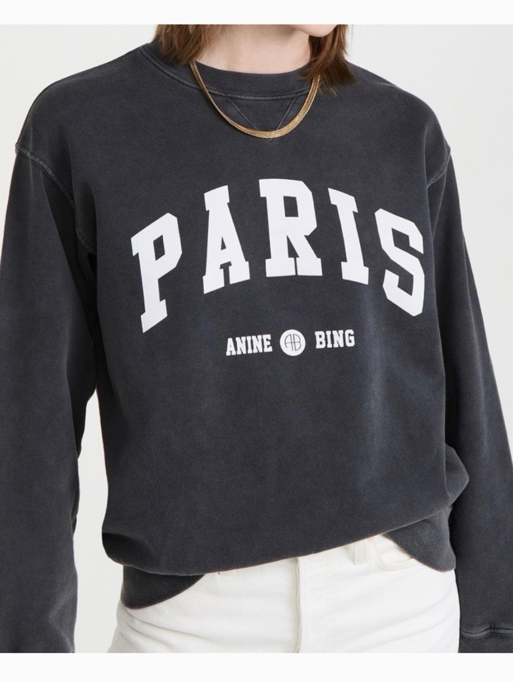 Anine Bing Ramona 'PARIS' Sweatshirt